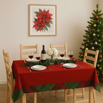 Tablecloth Hm-Tblnwy26-10-140 x 140 Multicolor