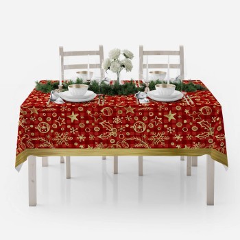 Tablecloth Hm-Tblnwy26-3-140 x 180 Multicolor