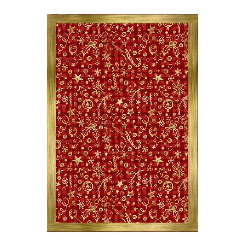 Tablecloth Hm-Tblnwy26-3-140 x 180 Multicolor