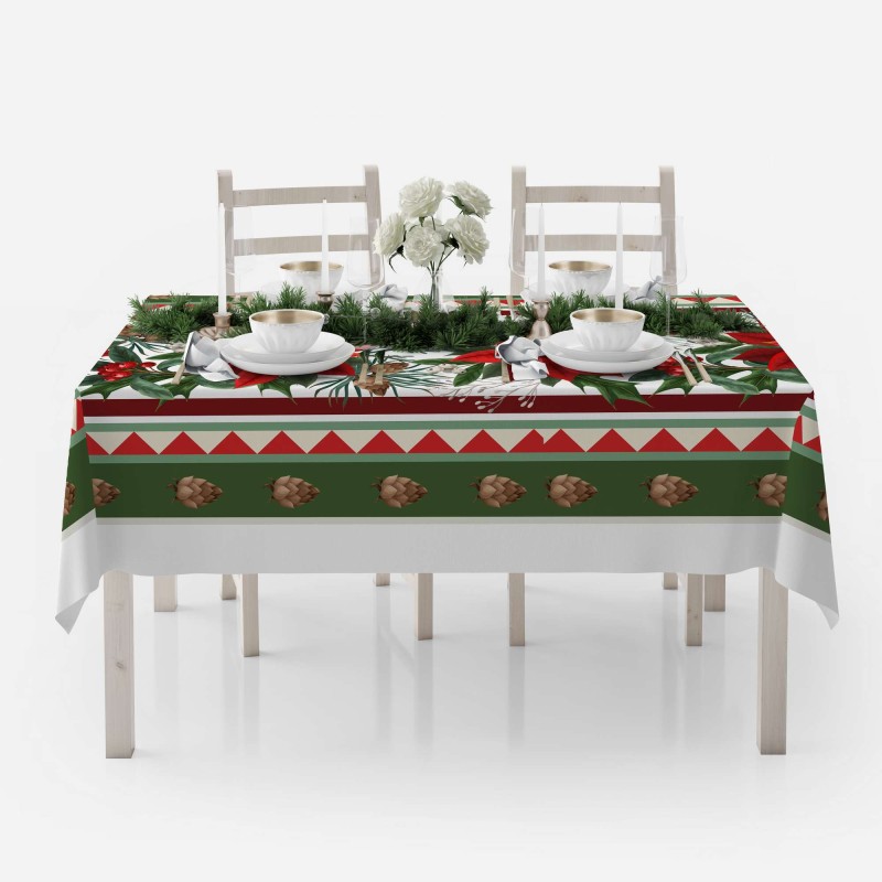 Tablecloth Hm-Tblnwy26-5-140 x 180 Multicolor