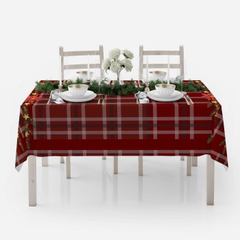 Tablecloth Hm-Tblnwy26-11-140 x 180 Multicolor