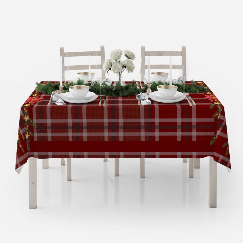Tablecloth Hm-Tblnwy26-11-140 x 180 Multicolor
