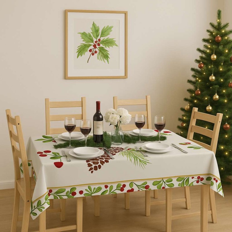 Tablecloth Hm-Tblnwy26-4-140 x 300 Multicolor