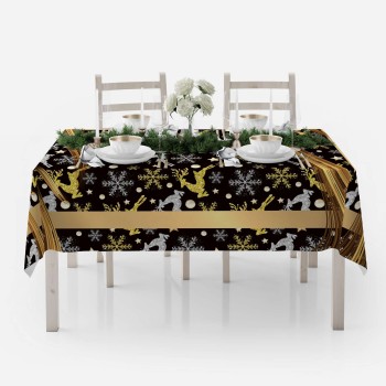 Tablecloth Hm-Tblnwy26-19-140 x 300 Multicolor