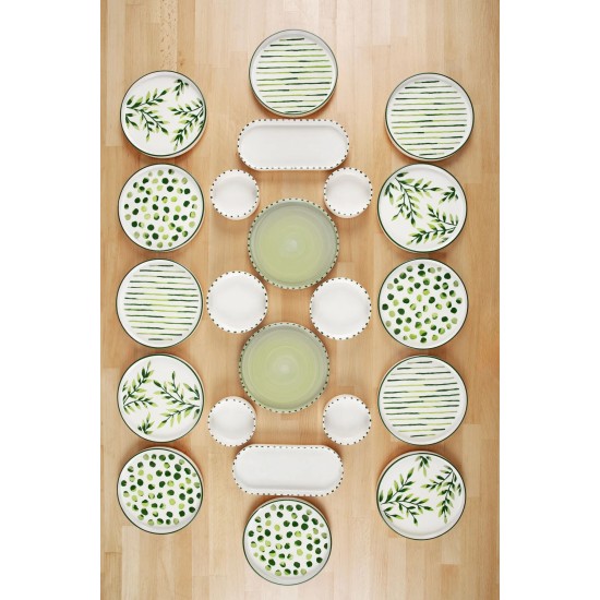 Breakfast Set (22 Pieces) MCH09974 Green
White Hermia Breakfast Set (22 Pieces) MCH09974 Green
White