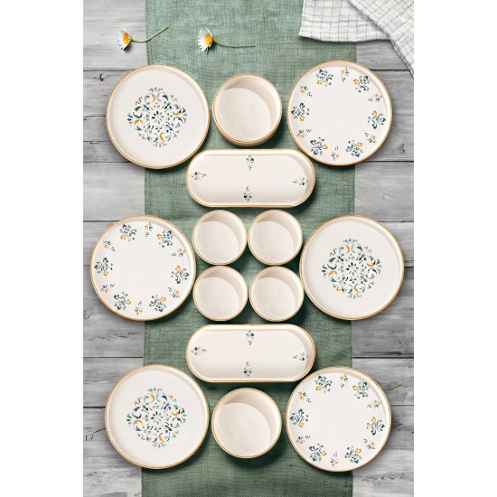 Hermia Breakfast Set (14 Pieces) MCH009886 Multicolor