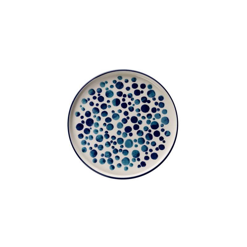 Hermia Breakfast Set (14 Pieces) MCH09211 Blue
White