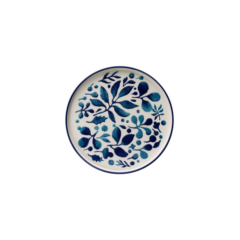 Hermia Breakfast Set (14 Pieces) MCH09211 Blue
White