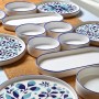 Breakfast Set (14 Pieces) MCH09211 Blue
White