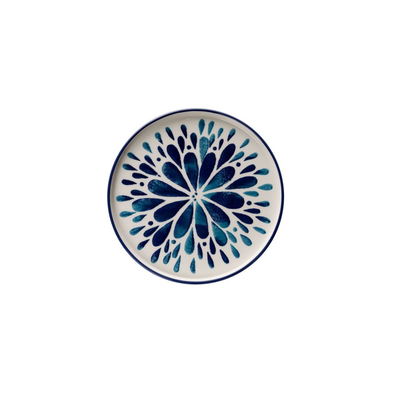 Hermia Breakfast Set (14 Pieces) MCH09211 Blue
White