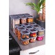 Hermia Storage Box Set (18 Pieces) BNMPOLYAS18-51217 Grey