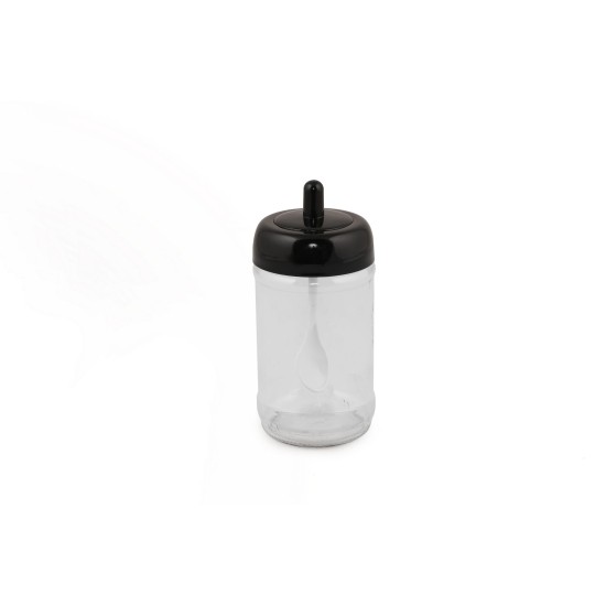 Hermia Spice Jar Set (12 Pieces) 12 - li - aydo - baharatlik Black