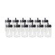 Hermia Spice Jar Set (12 Pieces) 12 - li - aydo - baharatlik Black