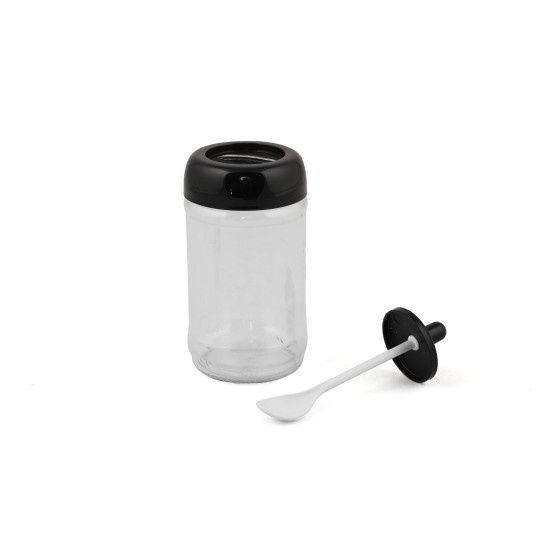 Hermia Spice Jar Set (12 Pieces) 12 - li - aydo - baharatlik Black