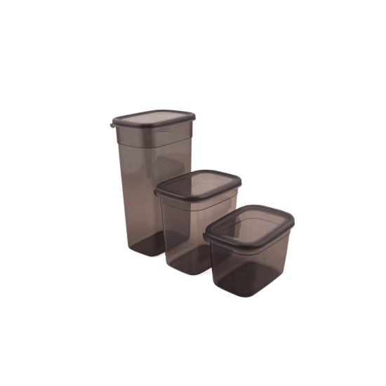 Storage Box Set (12 Pieces) BNMPEGYAR12-132320 Anthracite Hermia Storage Box Set (12 Pieces) BNMPEGYAR12-132320 Anthracite