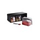 Spice Jar Set (4 Pieces) L-00677 Black
Silver