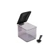 Spice Jar Set (4 Pieces) L-00677 Black
Silver