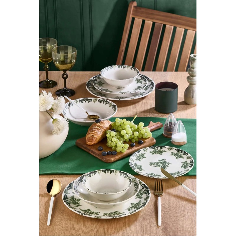 Dinner Set (24 Pieces) MCH0011192 Khaki
Mint