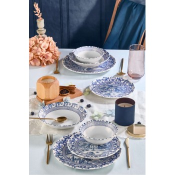 Dinner Set (24 Pieces) MCH0011193 Blue
Dark Blue