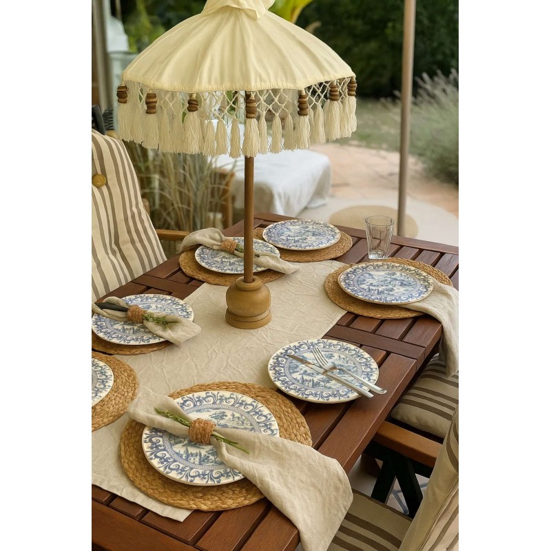 Dinner Set (24 Pieces) MCH0011193 Blue
Dark Blue