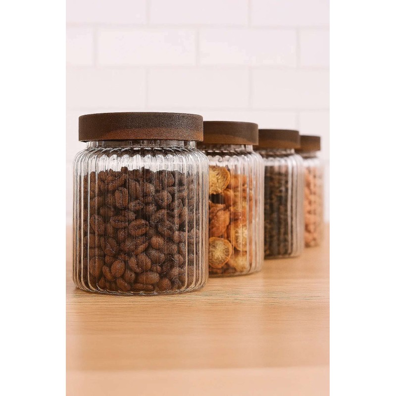 Jar Set (4 Pieces) MCH0011258 Transparent