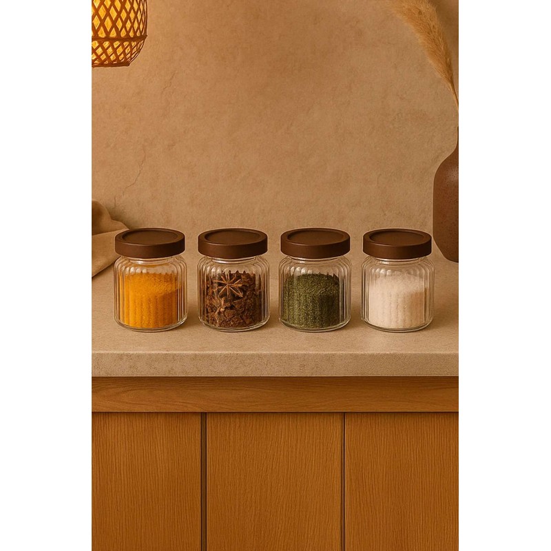 Jar Set (4 Pieces) MCH0011258 Transparent