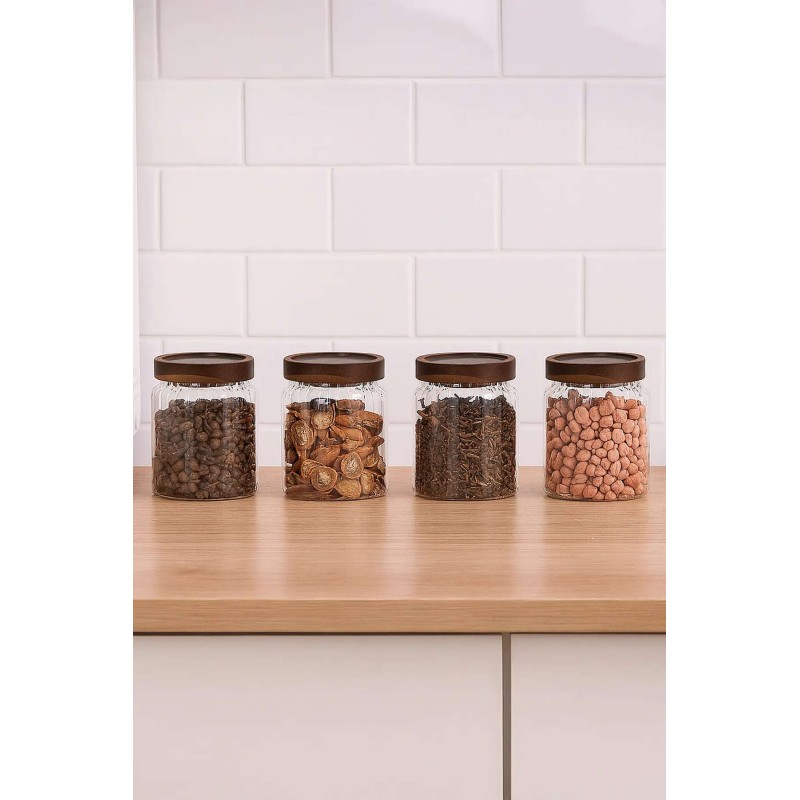 Jar Set (4 Pieces) MCH0011258 Transparent