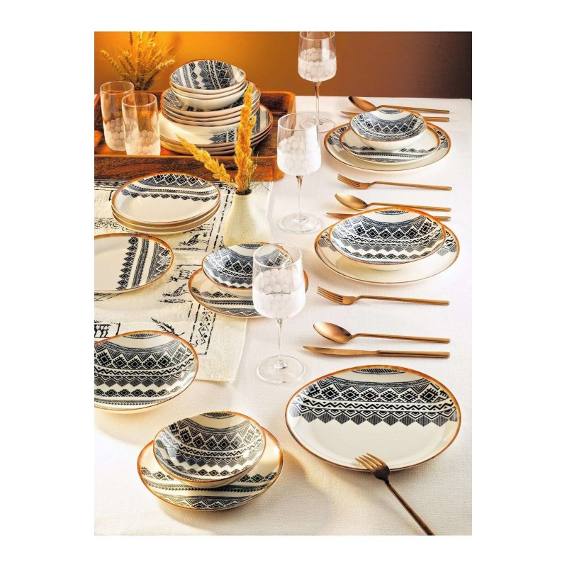 Dinner Set (18 Pieces) MCH10390 Multicolor