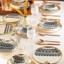 Dinner Set (18 Pieces) MCH10390 Multicolor