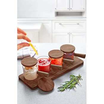 Sauce Bowl Set (4 Pieces) MCH11740 Brown