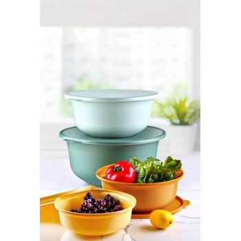 Storage Box Set (4 Pieces) YUVMIX04-1248 Green
Turquoise
Orange
Yellow