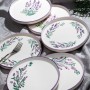 Dessert Plate Set (6 Pieces) Tokyo Lavanta Purple
Green
White