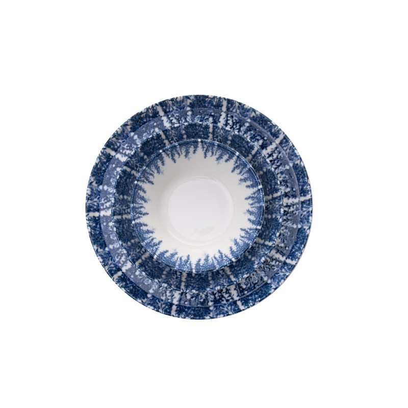 Dinner Set (12 Pieces) MCH-01-12-PRC Blue
White