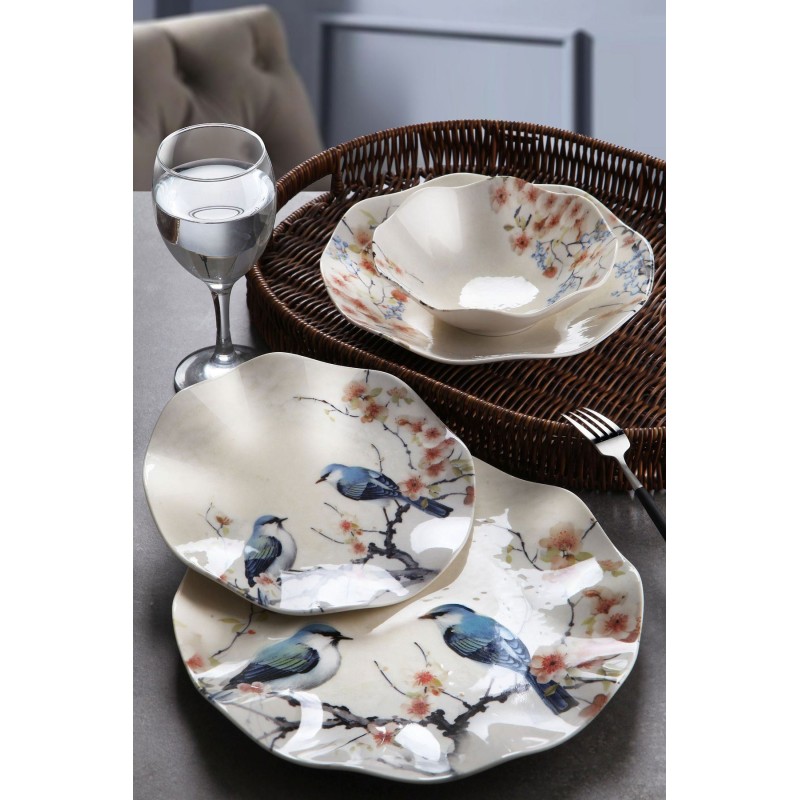 Dinner Set (24 Pieces) MCH10396 Multicolor