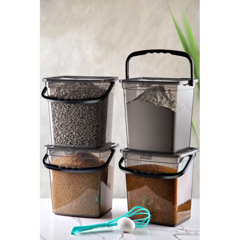 Hermia Storage Box Set (4 Pieces) MCH09021 Grey