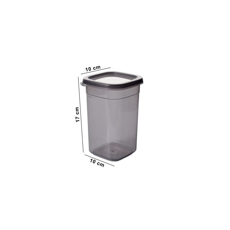 Storage Box Set (6 Pieces) BNMPEGYAR06-2 Anthracite