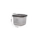 Hermia Storage Box Set (6 Pieces) BNMPEGYAS06-5 KAS Anthracite