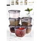 Hermia Storage Box Set (6 Pieces) BNMPEGYAS06-5 KAS Anthracite