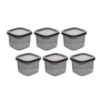 Storage Box Set (6 Pieces) BNMPEGYAS06-5 KAS Anthracite