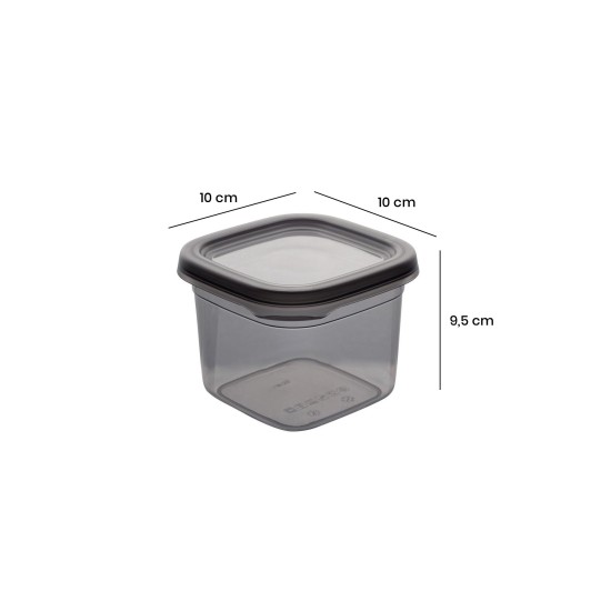 Hermia Storage Box Set (6 Pieces) BNMPEGYAS06-5 KAS Anthracite
