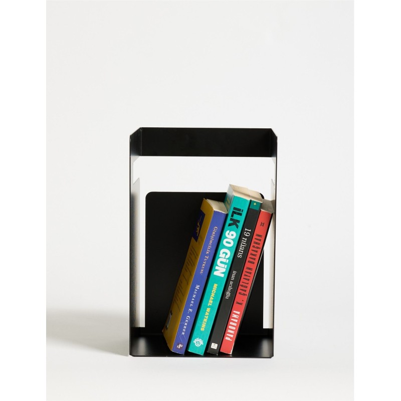 Bookend Cube - Black Black