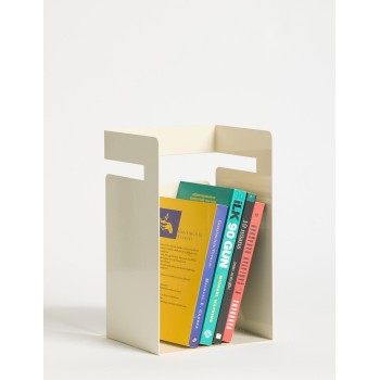 Bookend Cube - Cream Cream