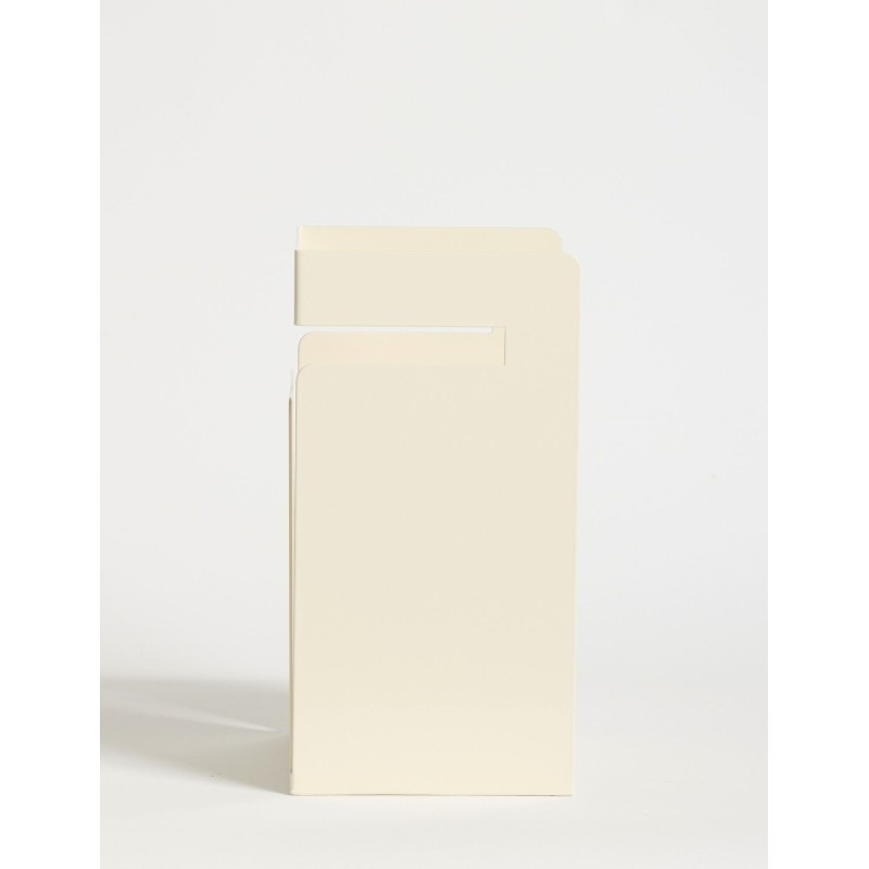 Bookend Cube - Cream Cream