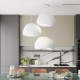 Chandelier Wabi Sabi Claylights - White White Chandelier Wabi Sabi Claylights - White White