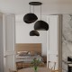 Chandelier Wabi Sabi Mossgreys - Black Black Chandelier Wabi Sabi Mossgreys - Black Black