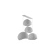 Chandelier Wabi Sabi Yugen Lights - White White Chandelier Wabi Sabi Yugen Lights - White White