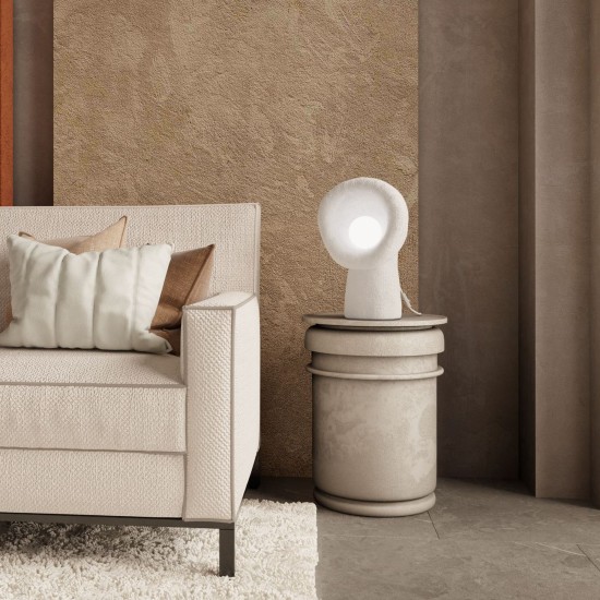 Table Lamp Wabi Sabi Echo - White White