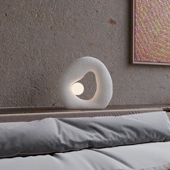 Table Lamp Wabi Sabi Pond - White White