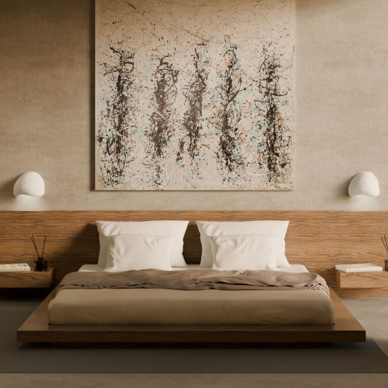 Wall Lamp Set (2 Pieces) Wabi Sabi Arcus - White White