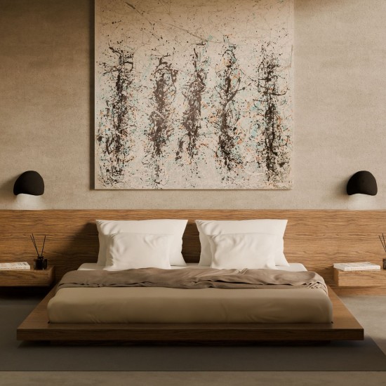 Wall Lamp Set (2 Pieces) Wabi Sabi Arcus - Black Black